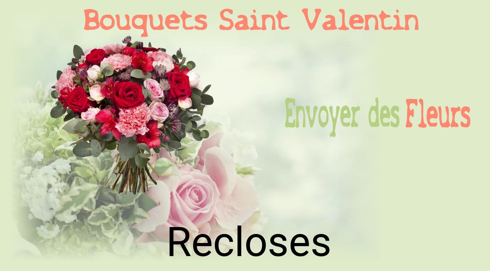 Roses de Saint-Valentin livrées à Recloses